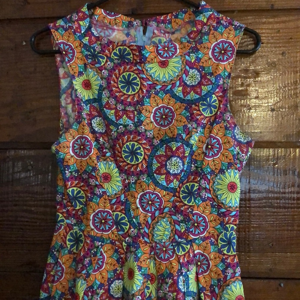Handmade colorful dress